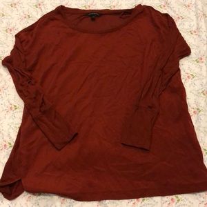 Rusty Red Banana Republic long sleeve